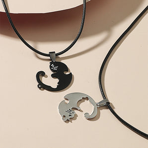 Nihao Wholesale Simple Style Animal Patchwork Unisex Necklace