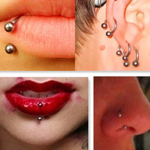 Nihao Wholesale Simple Style U Shape Stainless Steel lip stud Nose Ring In Bulk