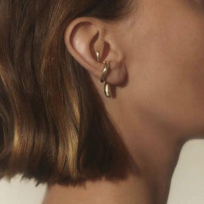 Nihao Wholesale 1 Piece Fashion Irregular Geometric Metal Women'S Ear clips