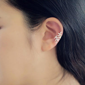 Nihao Wholesale Fashion women metal leaves single ear cuff clip earrings alloy alloyen