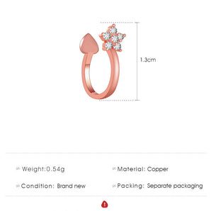 Nihao Wholesale Jewelry Star Copper Plating Earrings