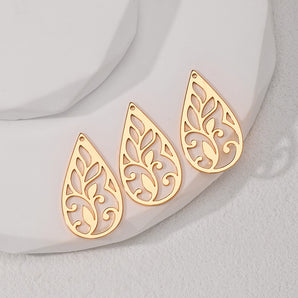 Nihao Wholesale Nordic Style Leaves Alloy Jewelry Accessories