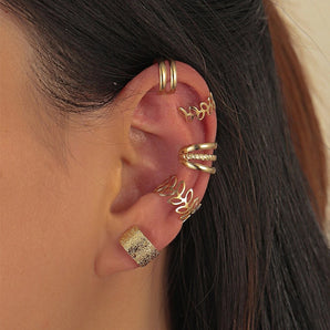 Nihao Wholesale Jewelry Vintage Style Letter Alloy Earrings