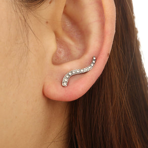 Nihao Wholesale Simple Style Geometric Plating Alloy Earrings Ear Studs